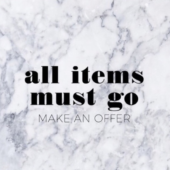 MAKE ME OFFERS! ALL ITEMS MUST GO - Picture 1 of 1